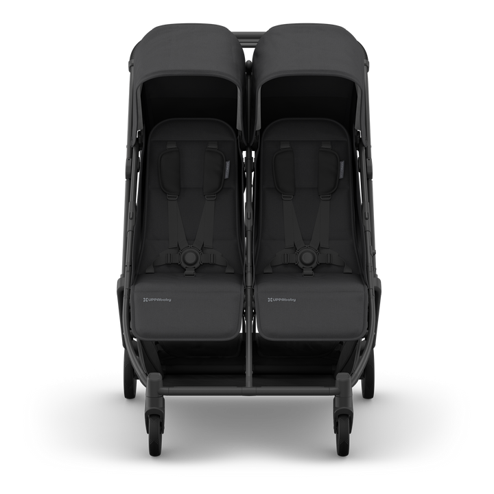 UPPAbaby MINU Duo - Charcoal/Carbon/Black Leather