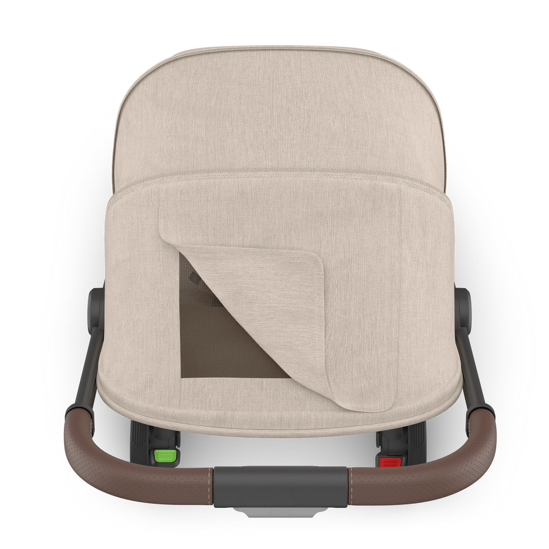 UPPAbaby Minu V3 Stroller - Ada (Sandstone/Chestnut leather)