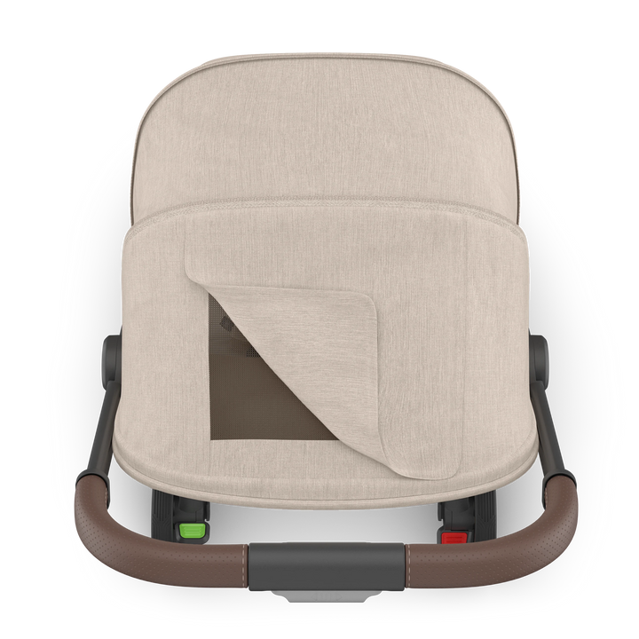 UPPAbaby Minu V3 Stroller - Ada (Sandstone/Chestnut leather)