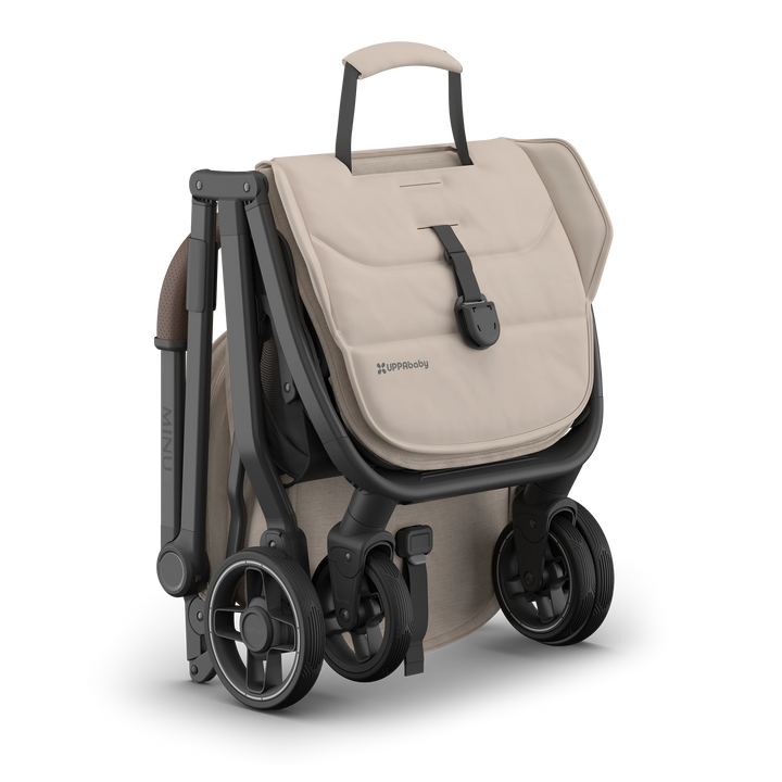 UPPAbaby Minu V3 Stroller - Ada (Sandstone/Chestnut leather)