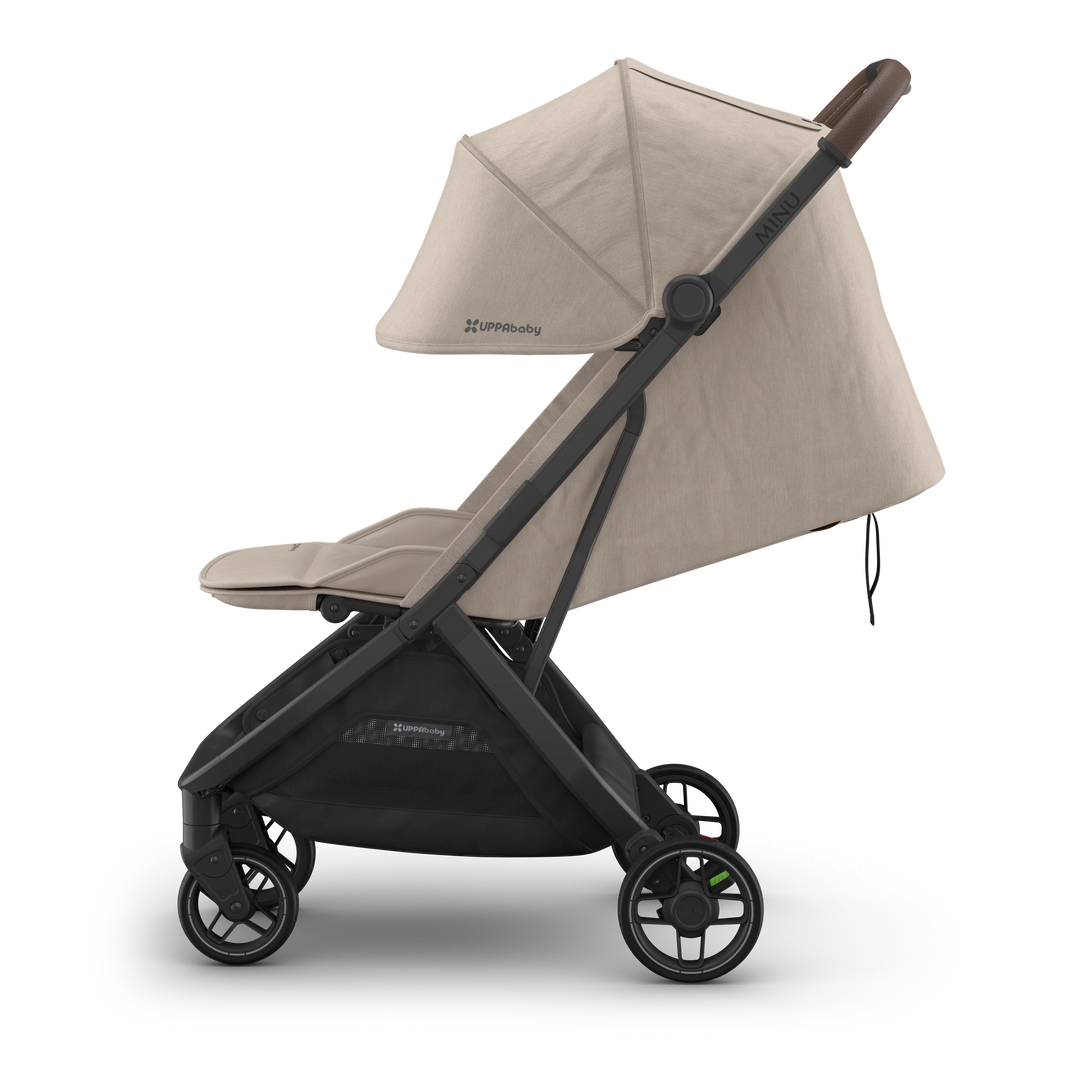 UPPAbaby Minu V3 Stroller - Ada (Sandstone/Chestnut leather)