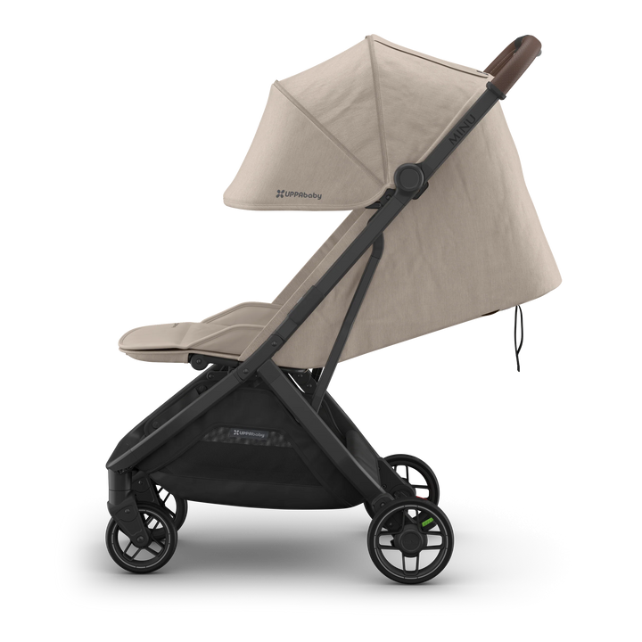 UPPAbaby Minu V3 Stroller - Ada (Sandstone/Chestnut leather)