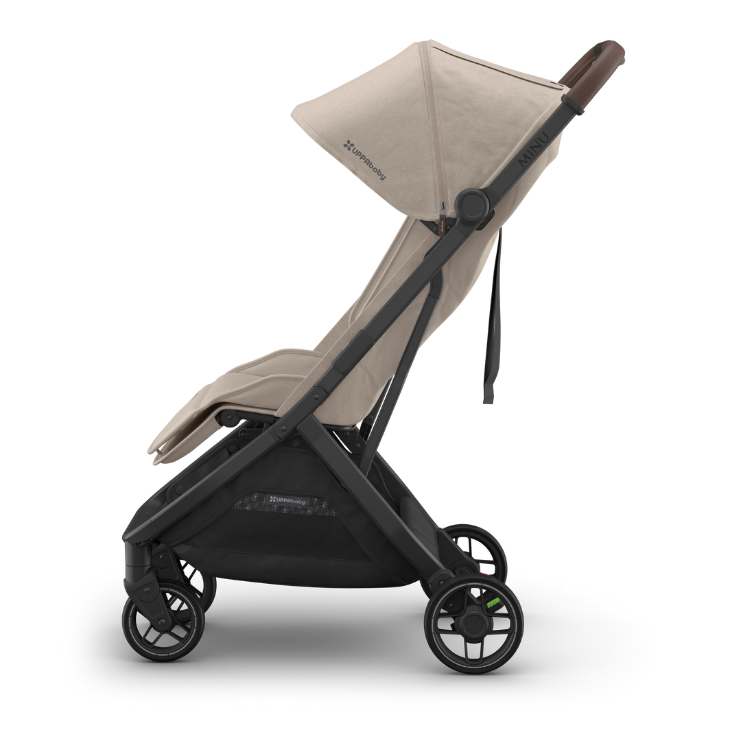 UPPAbaby Minu V3 Stroller - Ada (Sandstone/Chestnut leather)