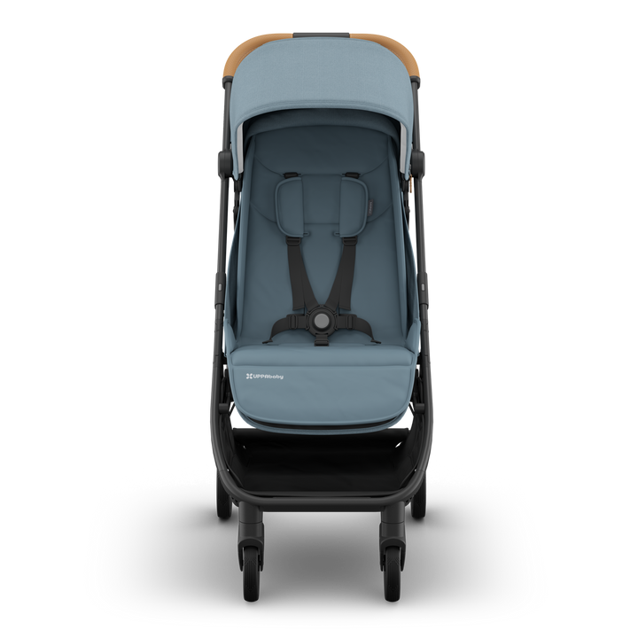 UPPAbaby - MINU V3 Stroller - Dillan (Blue/Carbon/ Sand Leather)