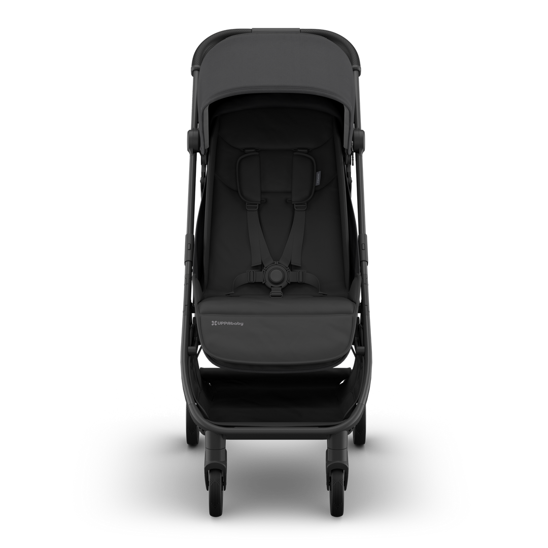 UPPAbaby - MINU V3 Stroller - Jake (Charcoal/Carbon/ Black leather)
