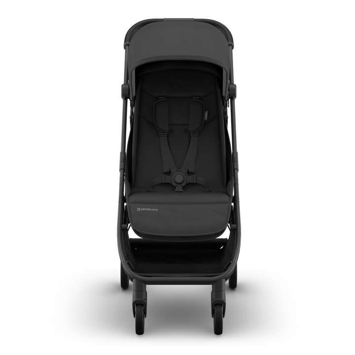 UPPAbaby - MINU V3 Stroller - Jake (Charcoal/Carbon/ Black leather)