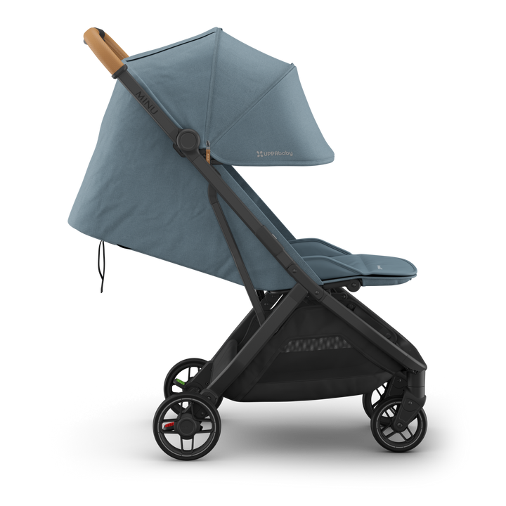 UPPAbaby - MINU V3 Stroller - Dillan (Blue/Carbon/ Sand Leather)