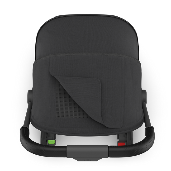 UPPAbaby - MINU V3 Stroller - Jake (Charcoal/Carbon/ Black leather)