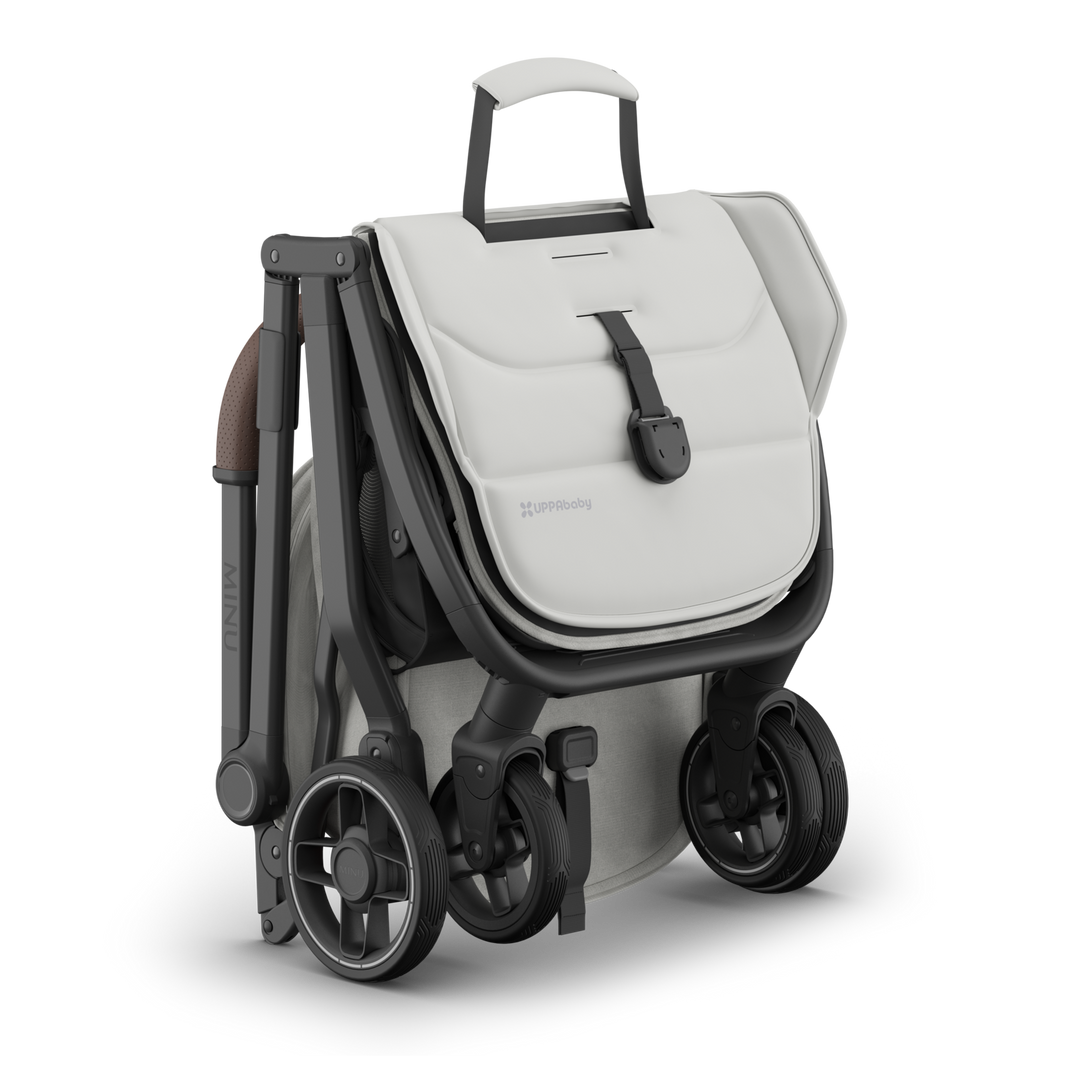 UPPAbaby - MINU V3 Stroller - Savannah (Pearl Grey/Carbon)