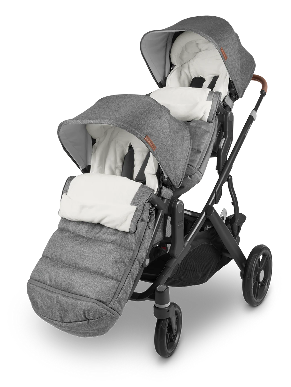 uppababy cozy ganoosh footmuff jake black UPPAbaby Cozy Ganoosh (Greyson) – Whole Bubs