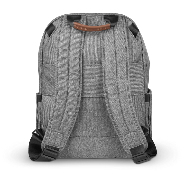 UPPAbaby Nappy Bag Pro - Greyson (grey melange/saddle leather)