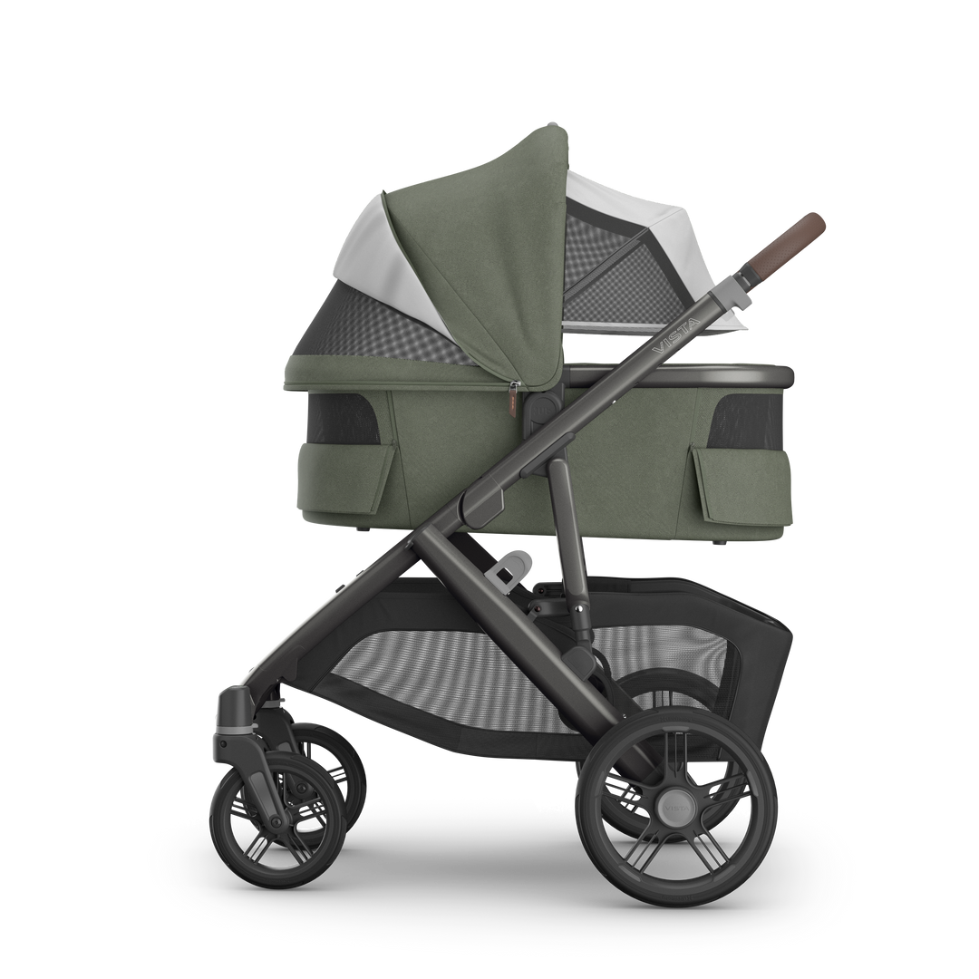 uppababy vista v2 green UPPAbaby VISTA V3 With Bassinet
