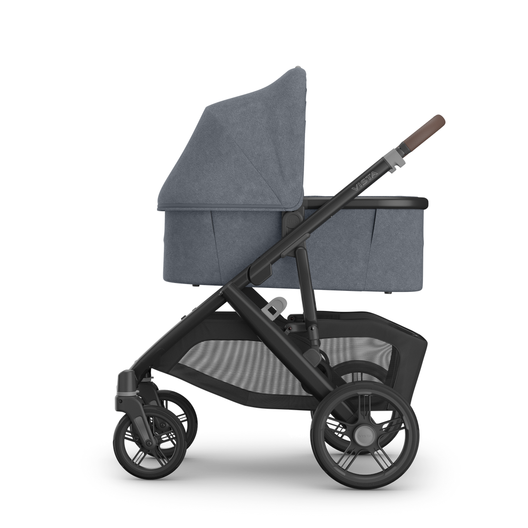 UPPAbaby VISTA V3 With Bassinet - Julian(Dusty Blue Melange)
