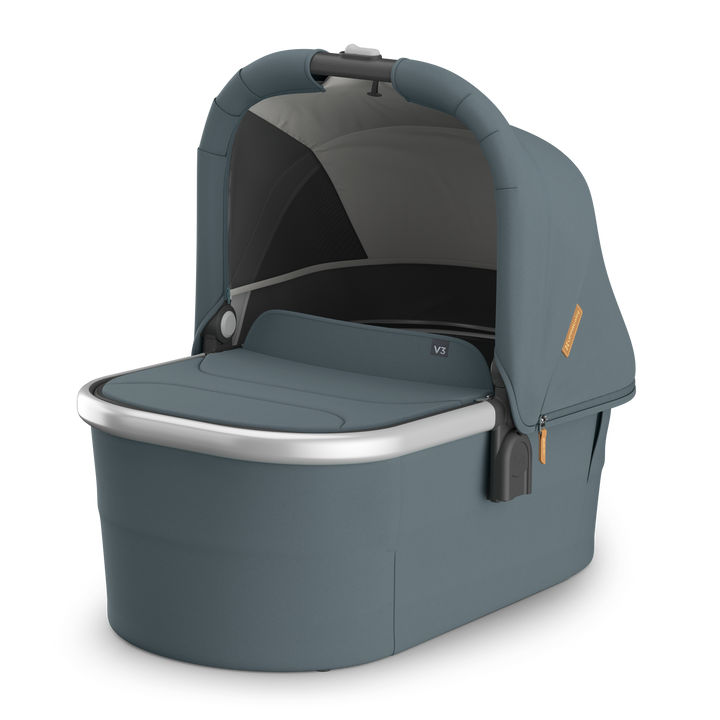 UPPAbaby V3 Bassinet - Stone Blue/Silver (Callum)