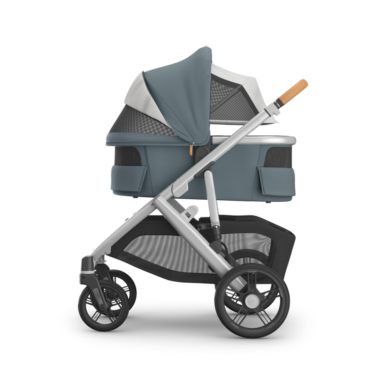 UPPAbaby VISTA V3 With Bassinet - Stone Blue/Silver (Callum)