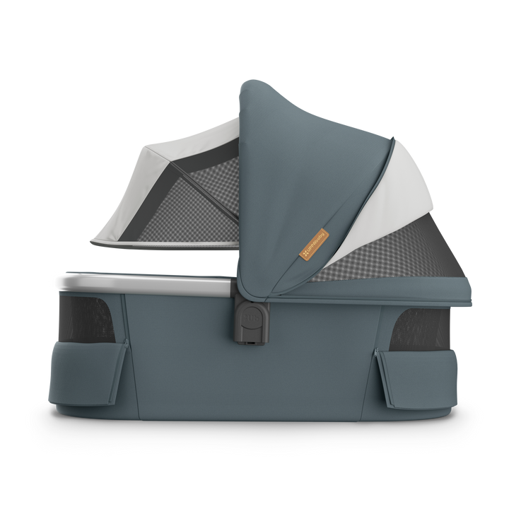 UPPAbaby V3 Bassinet - Stone Blue/Silver (Callum)