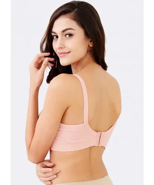 Mamaway Responsive Antibacterial Seamless Maternity & Nursing Bra - Pink