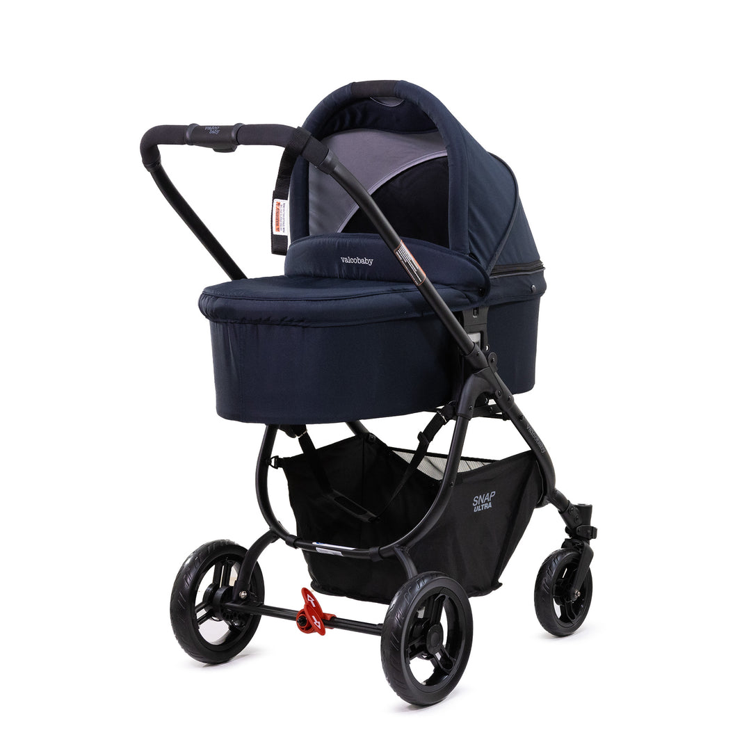 Valco Baby Snap Ultra P + Bassinet Bundle - Navy