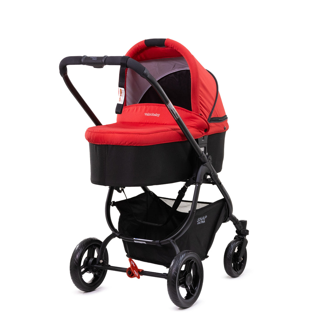 Valco Baby Snap Ultra P + Bassinet Bundle - Red