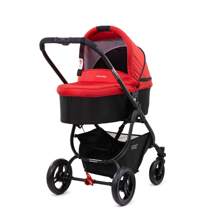 Valco Baby Snap Ultra P + Bassinet Bundle - Red