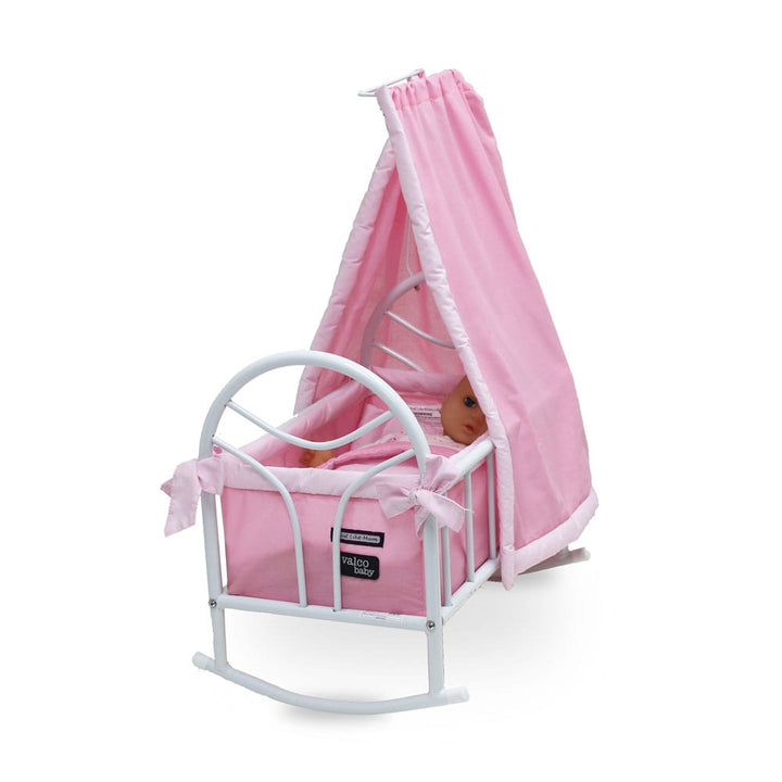 Valco Baby Dolls Cradle-Pink (N8512)