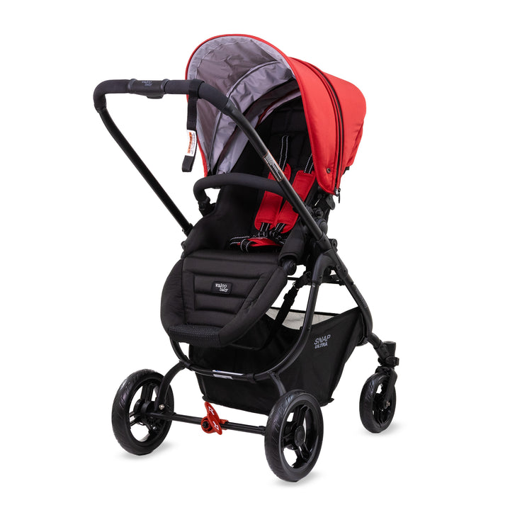 Valco Baby Snap Ultra P + Bassinet Bundle - Red