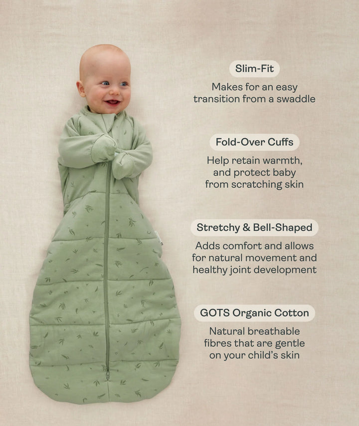 ergoPouch Jersey Sleeping Bag 3.5 TOG Sleeved - Bon Appetit