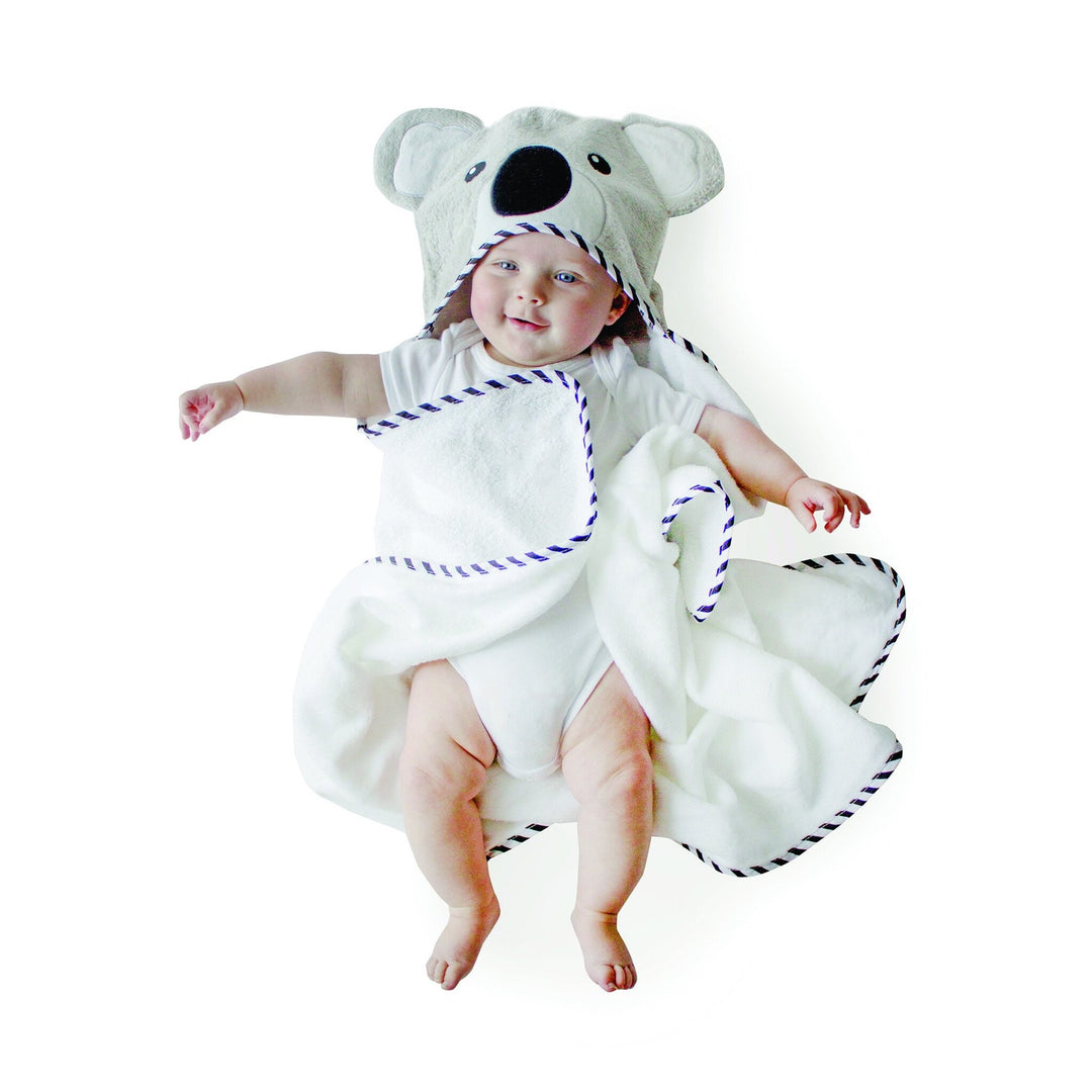 Aussie Animals Novelty Hooded Bath Towel Koala