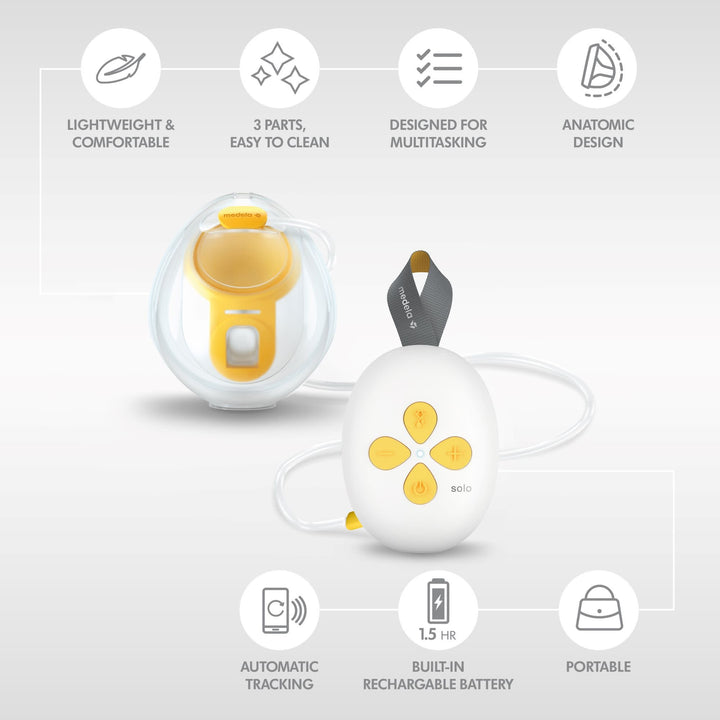 Medela Solo Hands-free Single electric breast pump