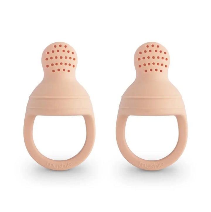 Mushie Fresh Food Feeder BLUSH