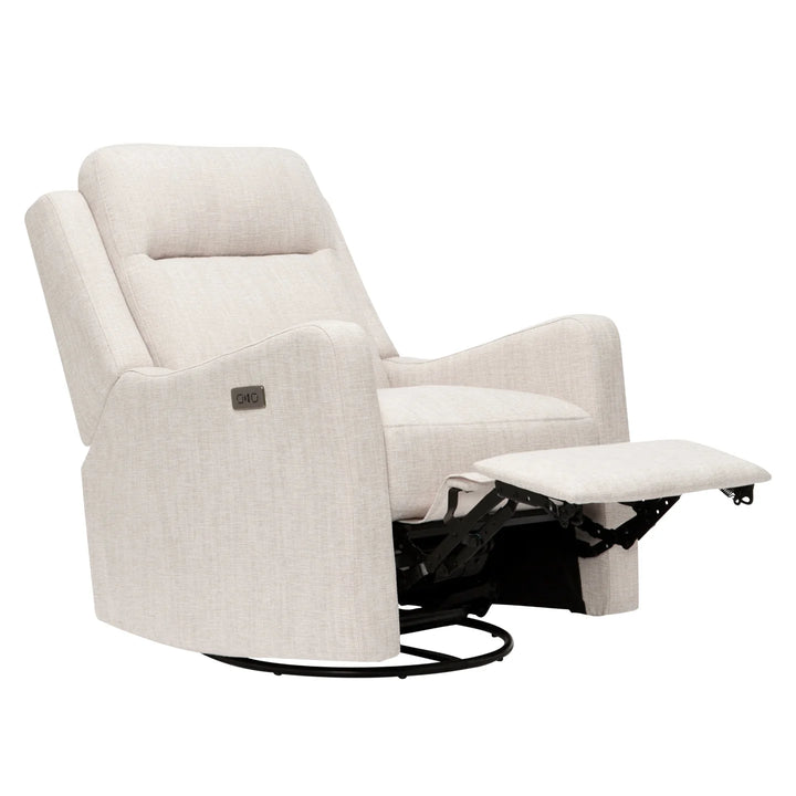 Il Tutto Henry Electric Recliner Glider Chair with USB - Egg Shell