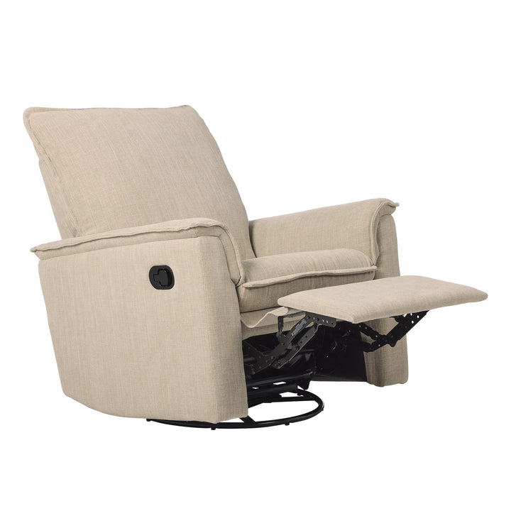 Il Tutto Louie Recliner Glider Nursery Chair in Latté