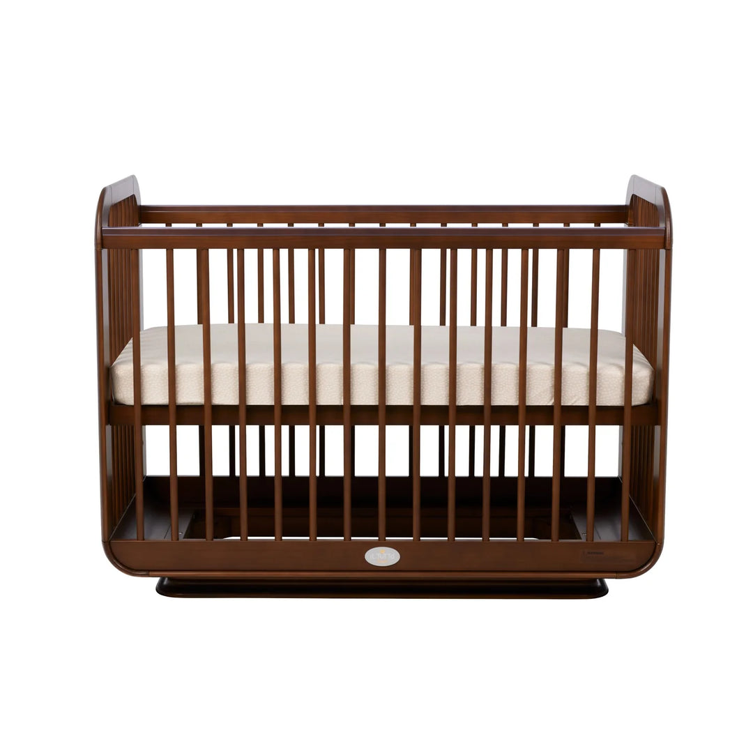 iL Tutto Ollie Sustainable Timber Cot in Walnut