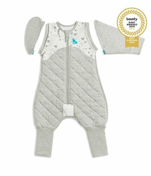SWADDLE UP Transition Suit WARM 2.5T-White-Moon&Stars