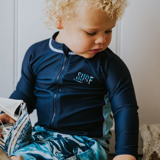 Bébé BRAM LS ZIP SUN TOP