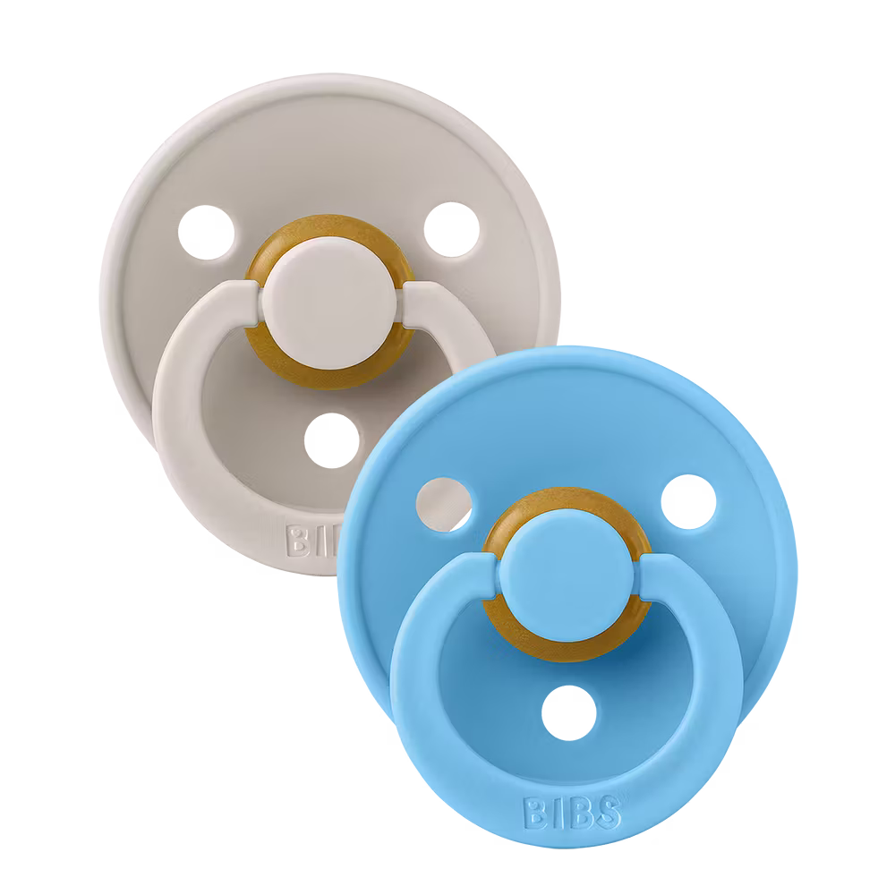 BIBS Colour Double Pack-Mushroom/Breeze