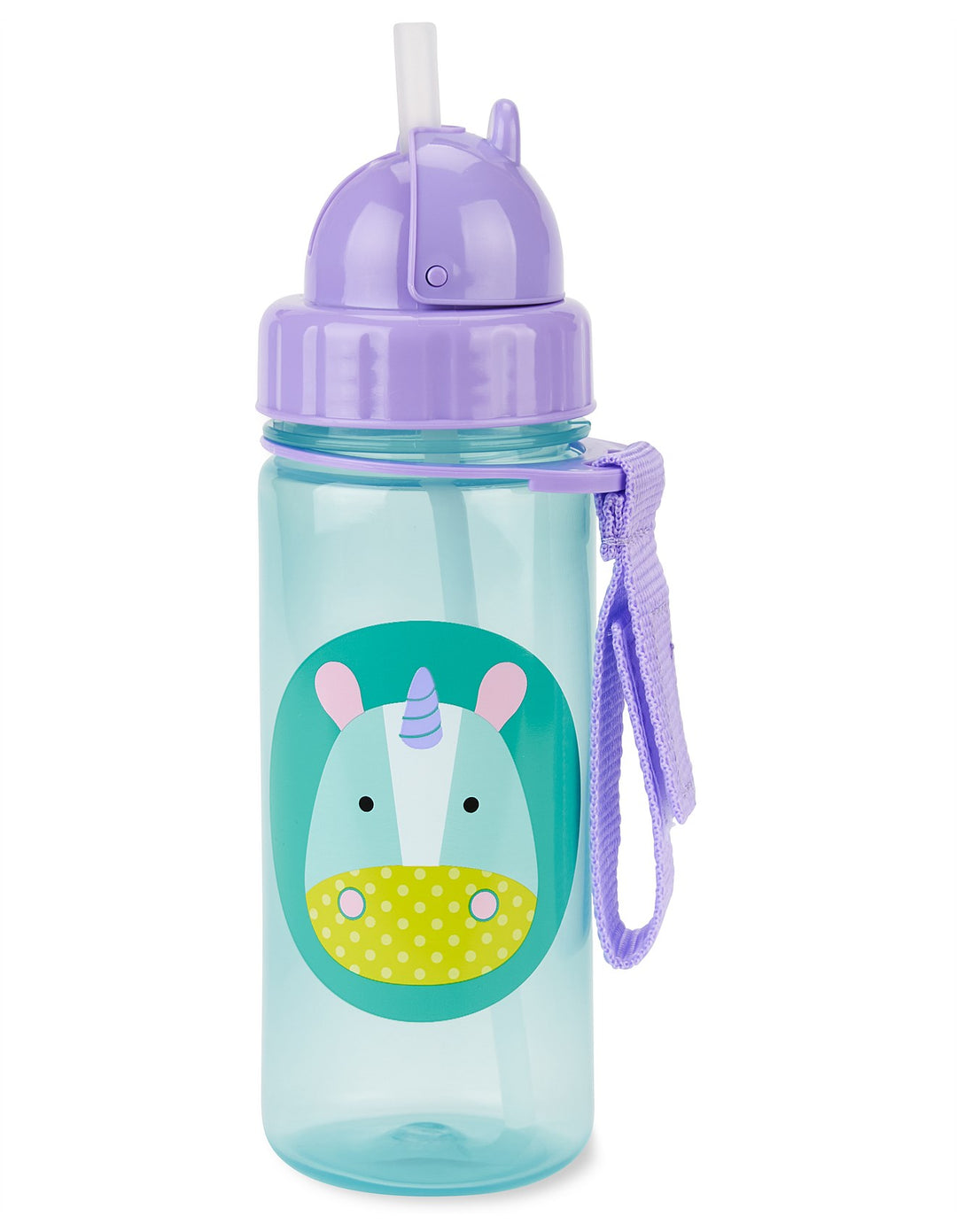 Skip Hop Zoo PP Straw Bottle-Unicorn