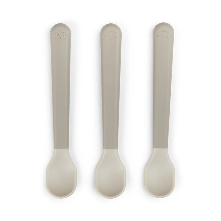 Done by Deer Foodie Easy-Grip Spoon 3 pack - Sand
