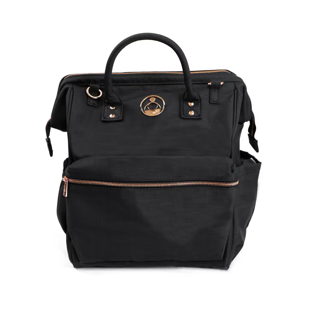 Isoki Byron Backpack Black Nylon