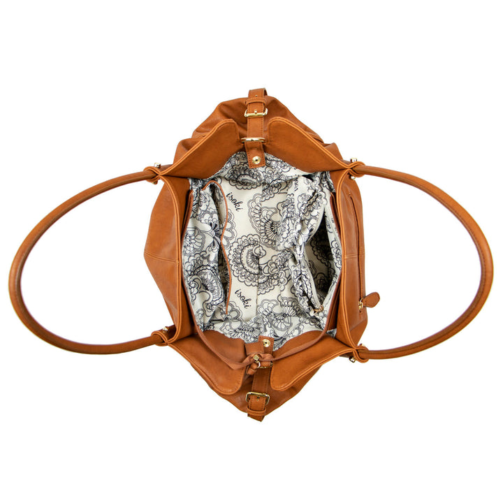 ISOKI ANAKIE SATCHEL  AMBER