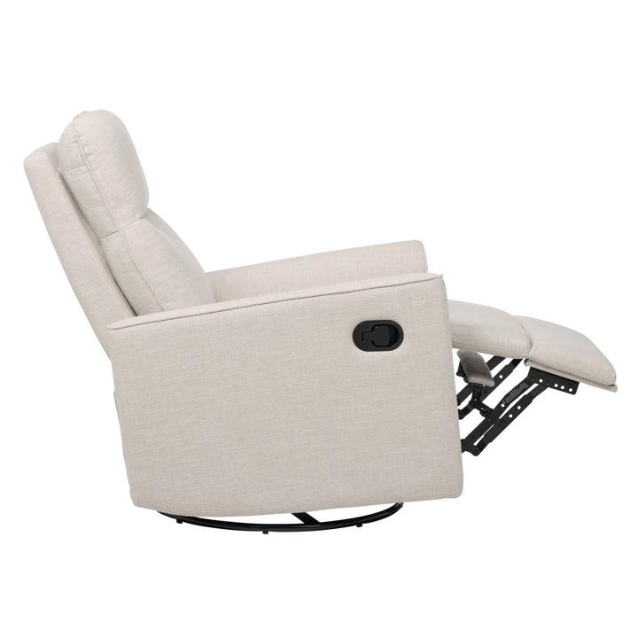 iL Tutto  Felix Recliner Glider Nursery Chair in Eggshell