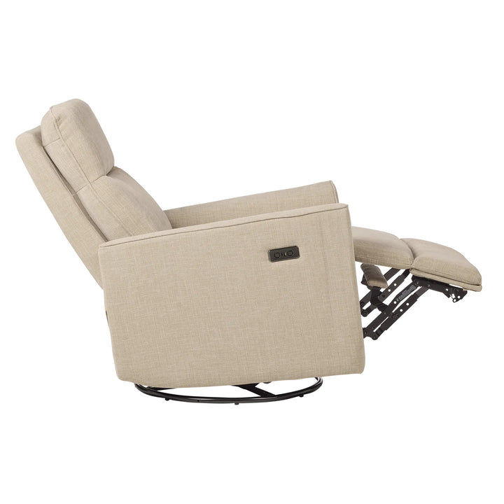iL Tutto Felix Electric Recliner Glider Chair with USB in Latté
