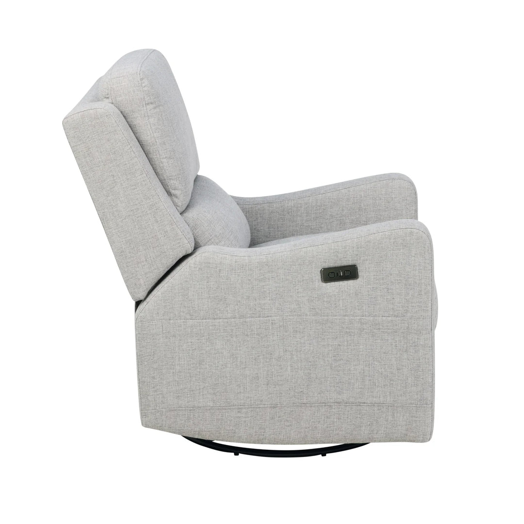 Il Tutto Henry Plus Massage & Heat Nursing Chair in Pure Grey