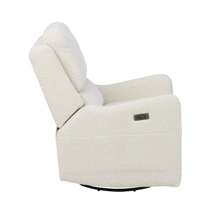 Il Tutto Henry Plus Massage & Heat Nursing Chair in Vanilla Bouclé