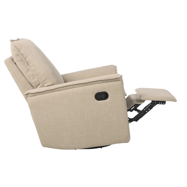 Il Tutto Louie Recliner Glider Nursery Chair in Latté