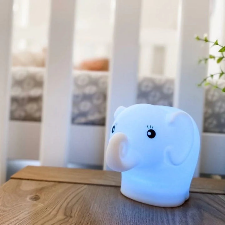 Baby Studio Soft Silicon Night Light - Elephant