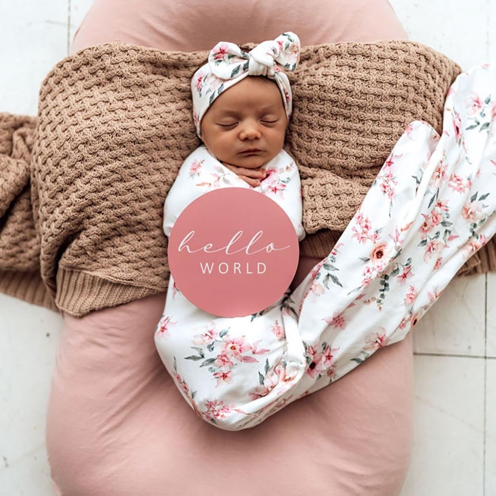 Reversible Milestone Cards-Camille & Jewel Pink