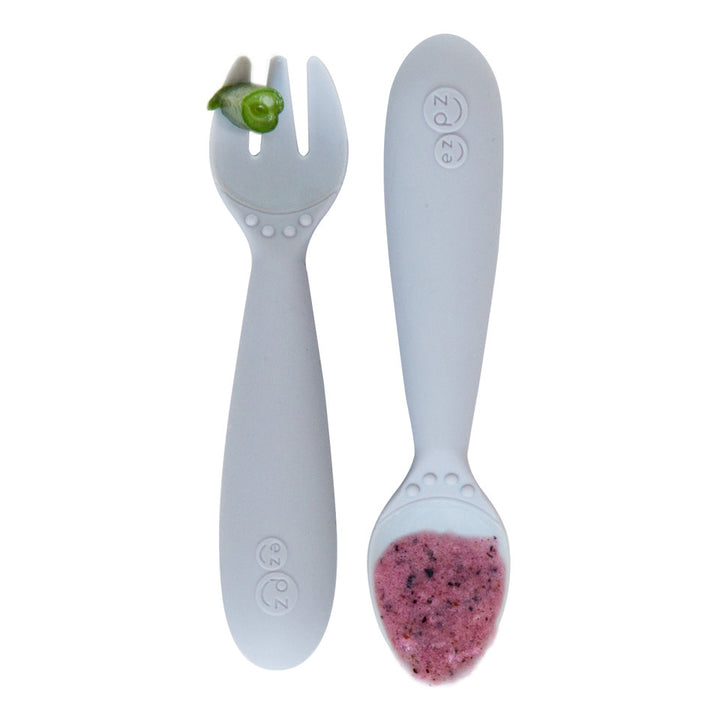 EZPZ Mini Utensil-Pewter