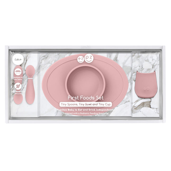 EZPZ First Foods Tiny Set  Blush