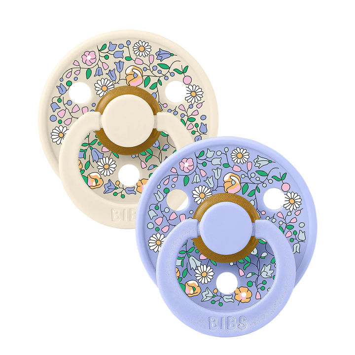BIBS Liberty Colour 2pk - Chloe Meadow/Ivory Mix